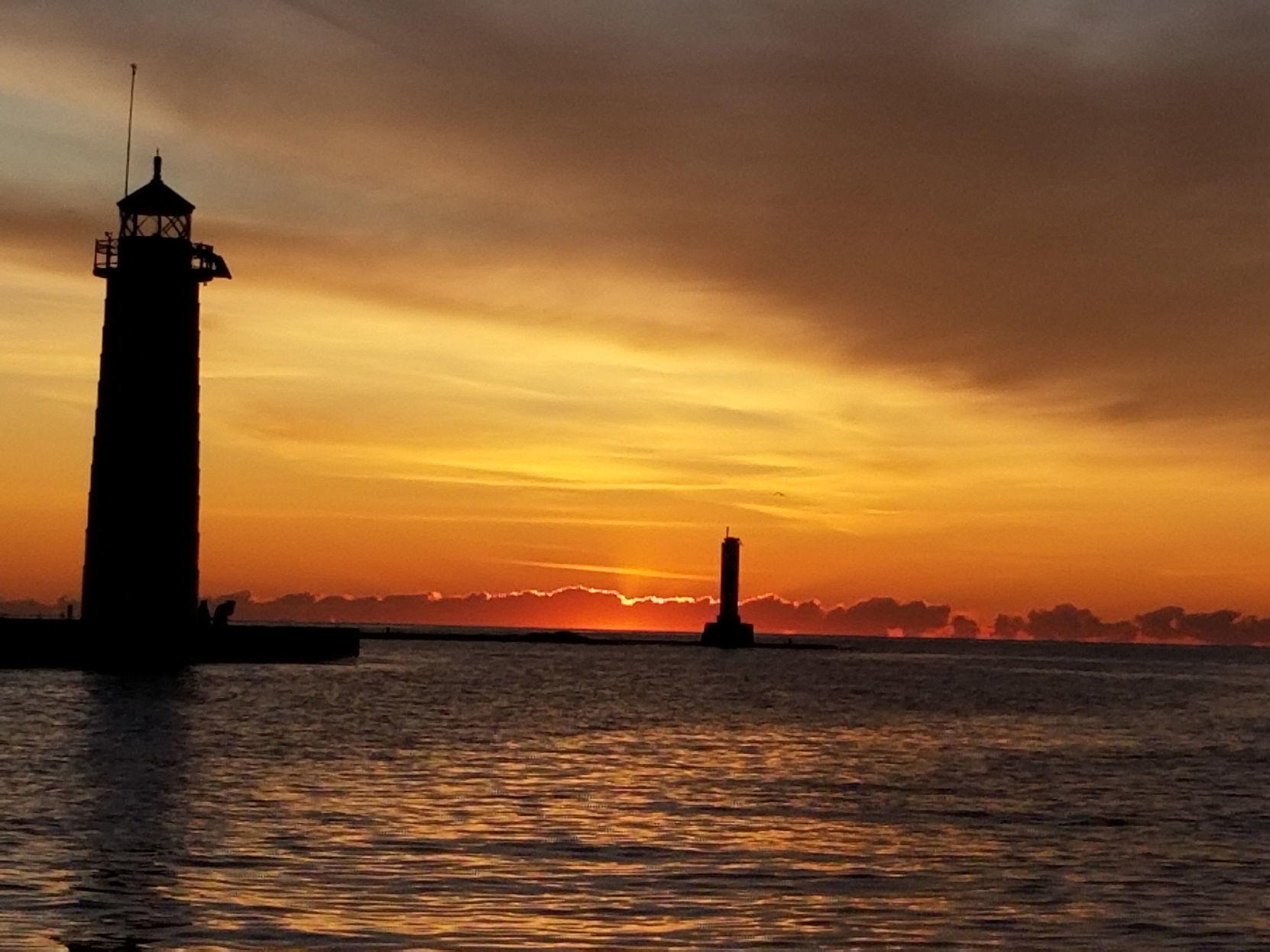harbor sunrise